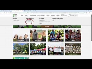 How to Pay Account Balances - South Fayette Township Parks and Recreation Tutorial
