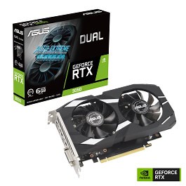 ASUS Dual GeForce RTX 3050 6GB GDDR6