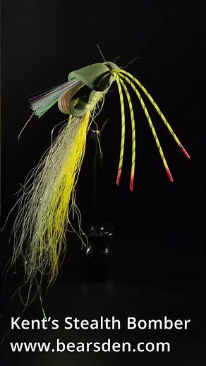 Kent’s Stealth Bomber Fly Pattern #flytying #flyfishing