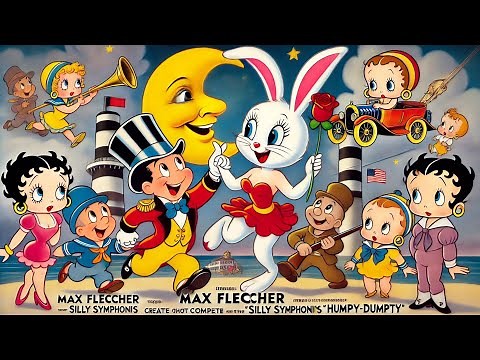 Bunny Mooning (1937) | Max Fleischer's Color Classics Animated Short