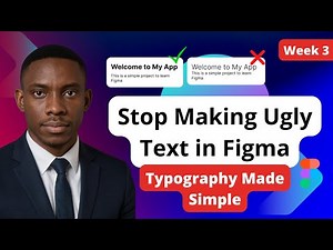 Typography in Figma for Beginners (Text Tool, Fonts, and Spacing Explained)