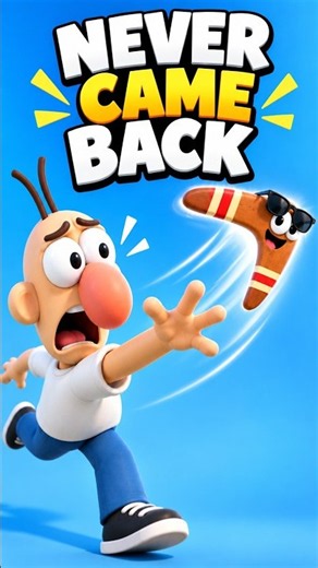 This boomerang never came back 🪃 #3danimation