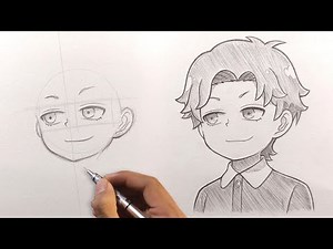 Anime Drawing | How to Draw Damian Desmond - [Spy x Family]