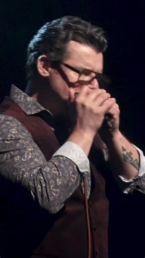 Blues harmonica solo