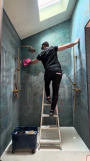 Création salle de bain #renovation #btp #travaux #diy #bathroom