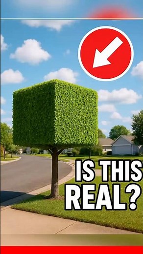 Minecraft Tree Found in Real Life 🌳😂 #shorts