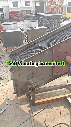 1548 Vibrating Screen for Efficient Mining Operations