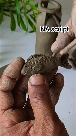 Clay Fish Making Step by Step 🐟Easy Clay Art #Shorts #fish #viral #diy #viral #tranding #2026 #art