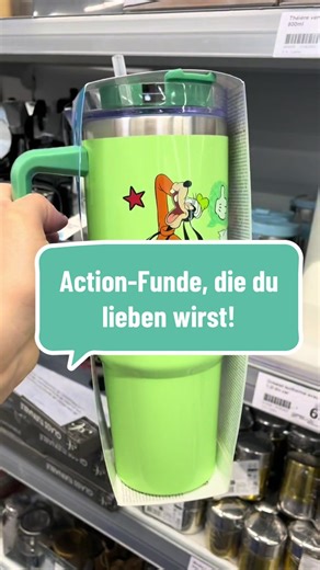 Von Dino- und Einhorn-Förmchen 🦖🦄 über Disney- & Marvel-Trinkflaschen 🥤, Stanley Cup Dupes ✨, Mini-Ofenformen für Käse 🧀 bis zu stylischen Café-to-go-Bechern ☕ – hier wird alles bunter, praktischer und richtig cool! 🌈 @actiondeutschland #actionaddiction #action #shoppingaddict #shopwithme #mumlife