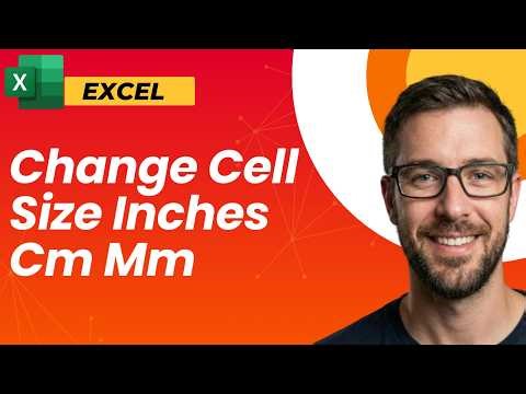 How To Change Cell Size To Inches, Cm, Mm Or In Pixels In Microsoft Excel [2026 Guide]
