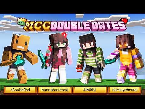 MCC Double Date w/ ‪@Hannahxxrose‬ ‪@Aimsey‬ ‪@darkeyebrows‬ (Minecraft Championships)