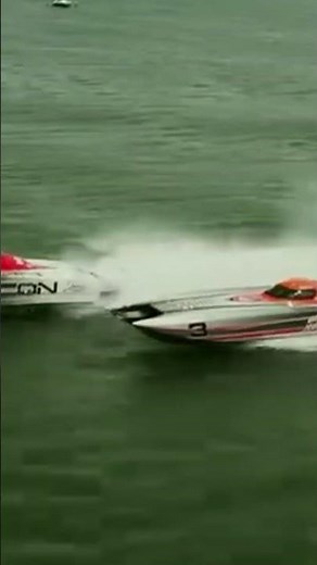 Insane Speedboat Action! Flying Over Waves at Full Throttle