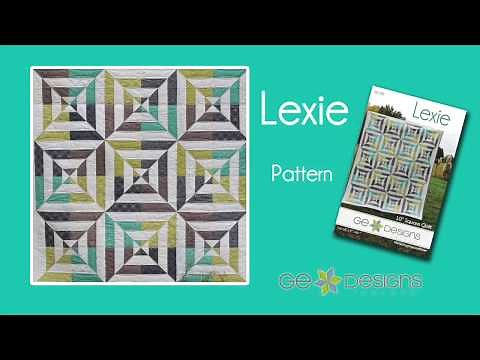 LEXIE - Quilt pattern from Gudrun Erla of GE Designs
