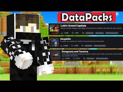 Top 5 Secret Minecraft Datapacks You MUST Try!