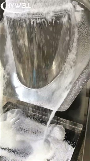 Pharma Granules 1.5 mm | Rotary Granulator FAT Test (GMP Stainless Steel)