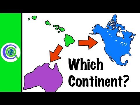 What continent is Hawaii in?