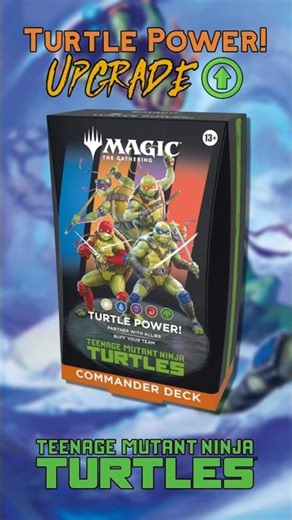 Teenage Mutant Ninja Turtles - Turtle Power! Precon Upgrade!