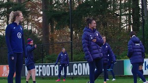 42K views · 1K reactions | An early  from us to you: Lynn Williams on the mic during #USWNT training in the Netherlands  | U.S. Soccer | Facebook