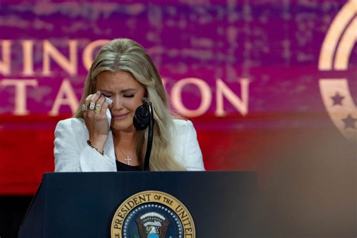 Was Charlie Kirk's Wife At TPUSA's Halftime Show? Fans Question Erika Kirk's Character For Super Bowl Mishap | College Sports Network