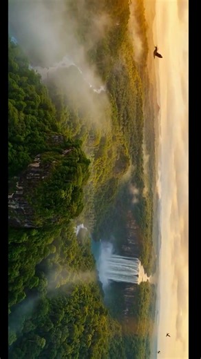 Epic FPV Drone Flight Over Jungle & Waterfall | 4K Nature Cinematic