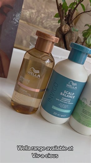 Upgrade your haircare routine with the professional Wella shampoo range and more, available at Viv-a-cious Hair & Beauty ✨💇‍♀️ Healthy, shiny, salon-quality hair starts with the right products. Shop the trusted Wella professional range and give your hair the care it deserves. Pop in to Viv-a-cious to get yours today. 📞 031 564 9251 📲 WhatsApp 068 194 2131 #wellaprofessionals #durban #foryourepage #salon #durbansalon