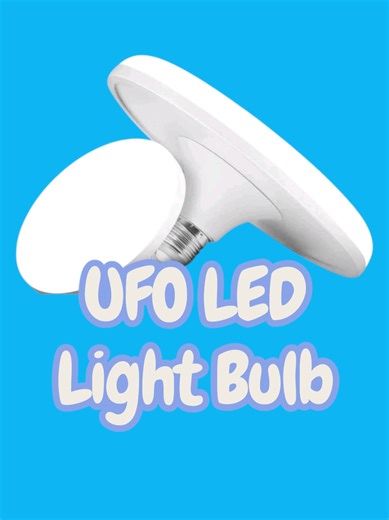 UFO LED Light Bulb ✨ Transform Your Space with the UFO LED Light Bulb! ✨ Elevate your ambiance with this futuristic bulb that blends style and sustainability. Why Choose UFO LED? • Eco-Friendly & Energy-Efficient: Uses up to 80% less energy than traditional bulbs, slashing costs and your carbon footprint. • Long-Lasting: Lasts up to 25,000 hours—replace bulbs less often and save. • Instant Brightness: Full lumens at switch-on—no warm-up time. • Cool Operation: Stays cool to the touch, perfect fo