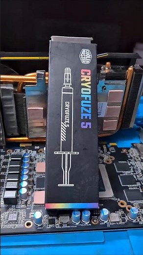 Cooler Master Thermal paste Apply Gaming Pc 🔥