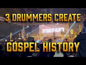 This Has NEVER Been Done in Gospel Music | Drummer Boy LIVE (3 Drummers) | 4K