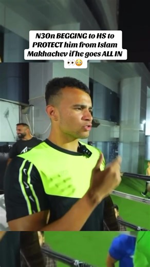 N3On's Plea to HS Over Islam Makhachev Threat