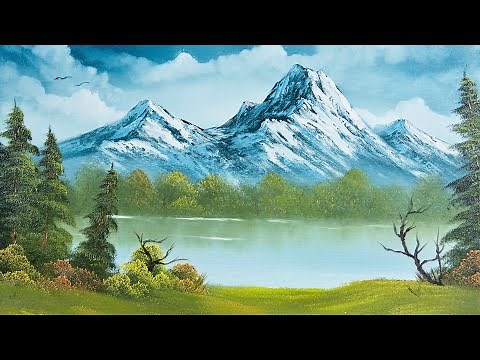Typisch Bob Ross // Malen mit Axel Laslo - Ölmalerei für Anfänger