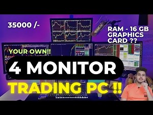 4 Screen Trading PC ! At Credit Card EMI !! Under 35000 !! All Questions Answered !