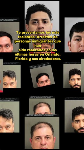 Inmigrantes que se encuentran detenidos por autoridades estatales y federales, en diferentes condados de el estado de Florida este 21-23-13 de mayo #paratiiiiiiiiiiiiiiiiiiiiiiiiiiiiiii #deportation #inmigrantes #noticias #florida