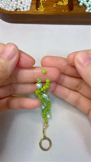 Stylish Handmade Beaded Jewelry 💎 Bracelet #diyjewelry #beads #bracelet #handmade #trending #viral
