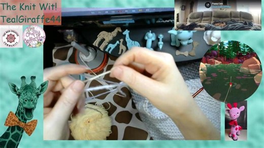 C2C Auction Blanket - 72 Rows Left! Setting up new gaming computer for (hopefully) Wednesday! Play LurkBait & win stuff - also puppy cam!