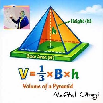 calculating the Volume of Any Pyramid.#maths #teacher #mathematics #mathstricks #math