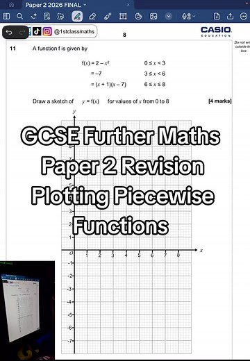 This is something that people find scary however it's just long to do but easy. #maths #gcse #furthermaths #revison #aqa