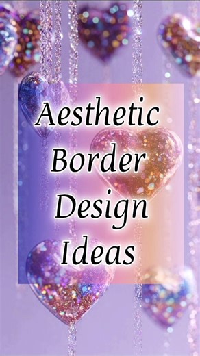 5 easy BORDER DESIGNS/PROJECT WORK DESIGNS/CORNER AND SIDE BORDER DESIGN