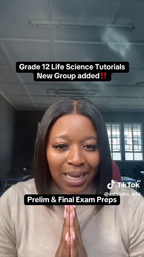 Grade 12 Life Science Tutorials — New Free Group