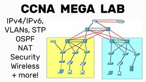 Complete Network Configuration // CCNA Mega Lab! / OSPF, VLANs, STP, DHCP, Security, Wireless   more | Jeremy's IT Lab | 35 comments