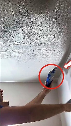 How to Smooth Popcorn Ceiling Fast with This Drywall Tool