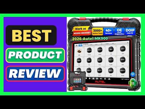 Autel Scanner MaxiCOM MK900: 2026 Updated as MK900BT MK900-BT