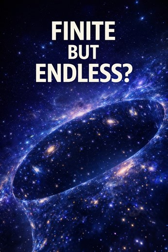 The universe may be finite, yet unbounded — with no edge, no border, and no outside. A mind-bending idea from modern cosmology. ✨ Follow BrightMatter for more cosmic facts. #FiniteUniverse #BrightMatter #Cosmology #SpaceReels #MindBlown #AstroFacts | BrightMatter