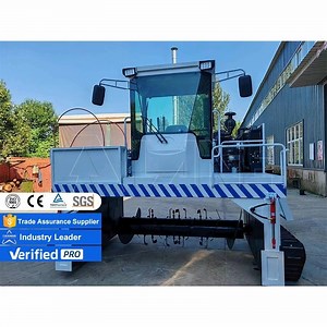 [Hot Item] Lane Turner Machine for Compost Soil Compost Turner Machine Compost Mixer Compost Windrow Turner Compost Making Machines