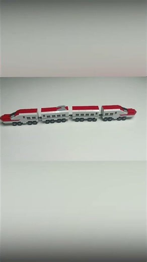 🚄🧱🌸 Shinkansen from LEGO bricks!