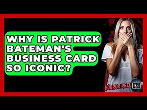 Why Is Patrick Bateman's Business Card So Iconic? - The Horror Reel