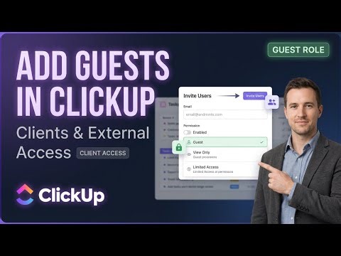 How to Add Guests to ClickUp Workspace