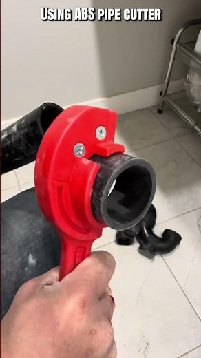 I have couple ways to cut ABS pipe easily #diyprojects #diy #tools #plumbingtool