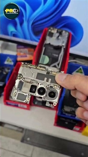 Google Pixel repairs in progress.