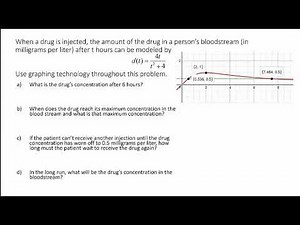 Application of a Rational Function Using Technology 12 1 4