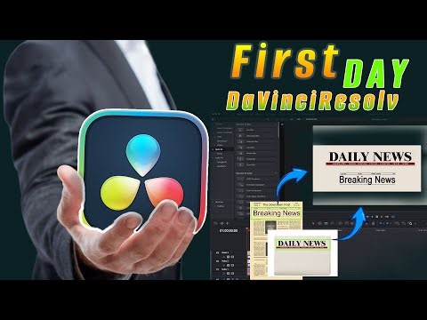 first Day in DaVinci Resolve | Beginner Editing Tutorial 🚀(this is demo video )
